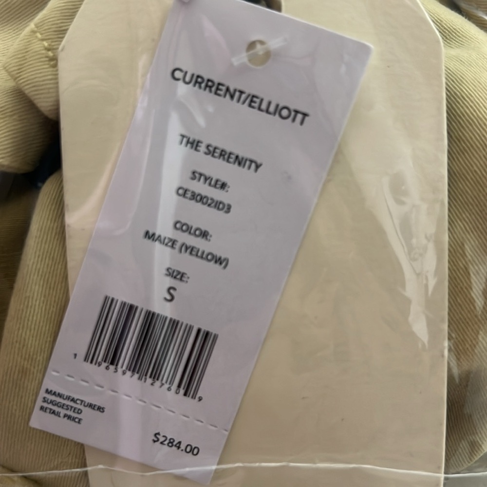 Current Elliott THE‎ SERENITY ROMPER Maize S - Picture 6 of 6